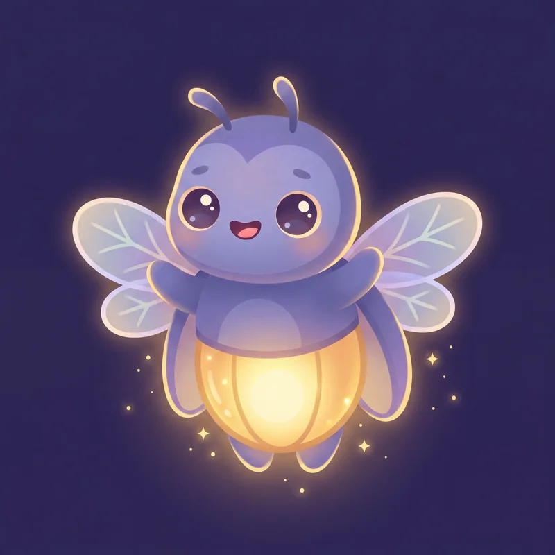 Happy firefly Lucciola
